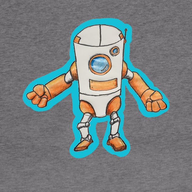 Bernie the belligerent bot by HMShirts